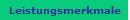 Leistungsmerkmale